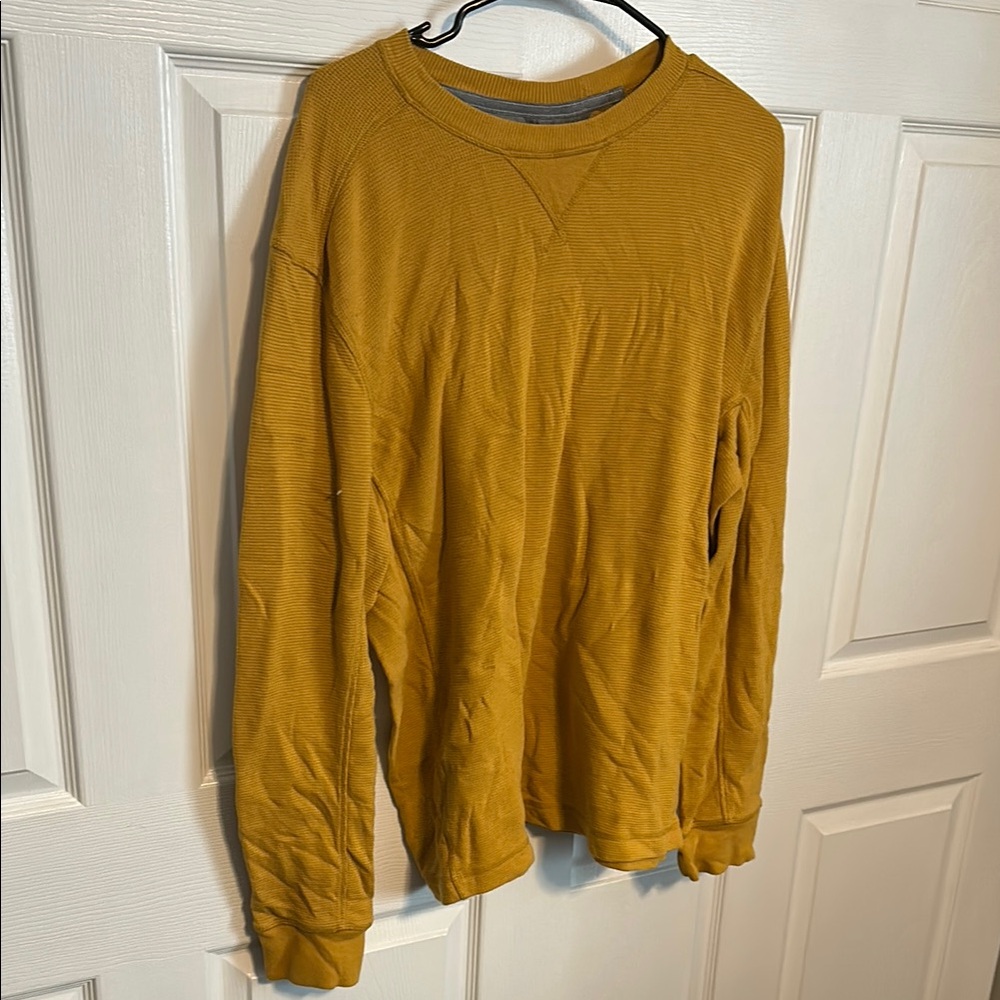 Eddie Bauer Mustard Sweatshirt